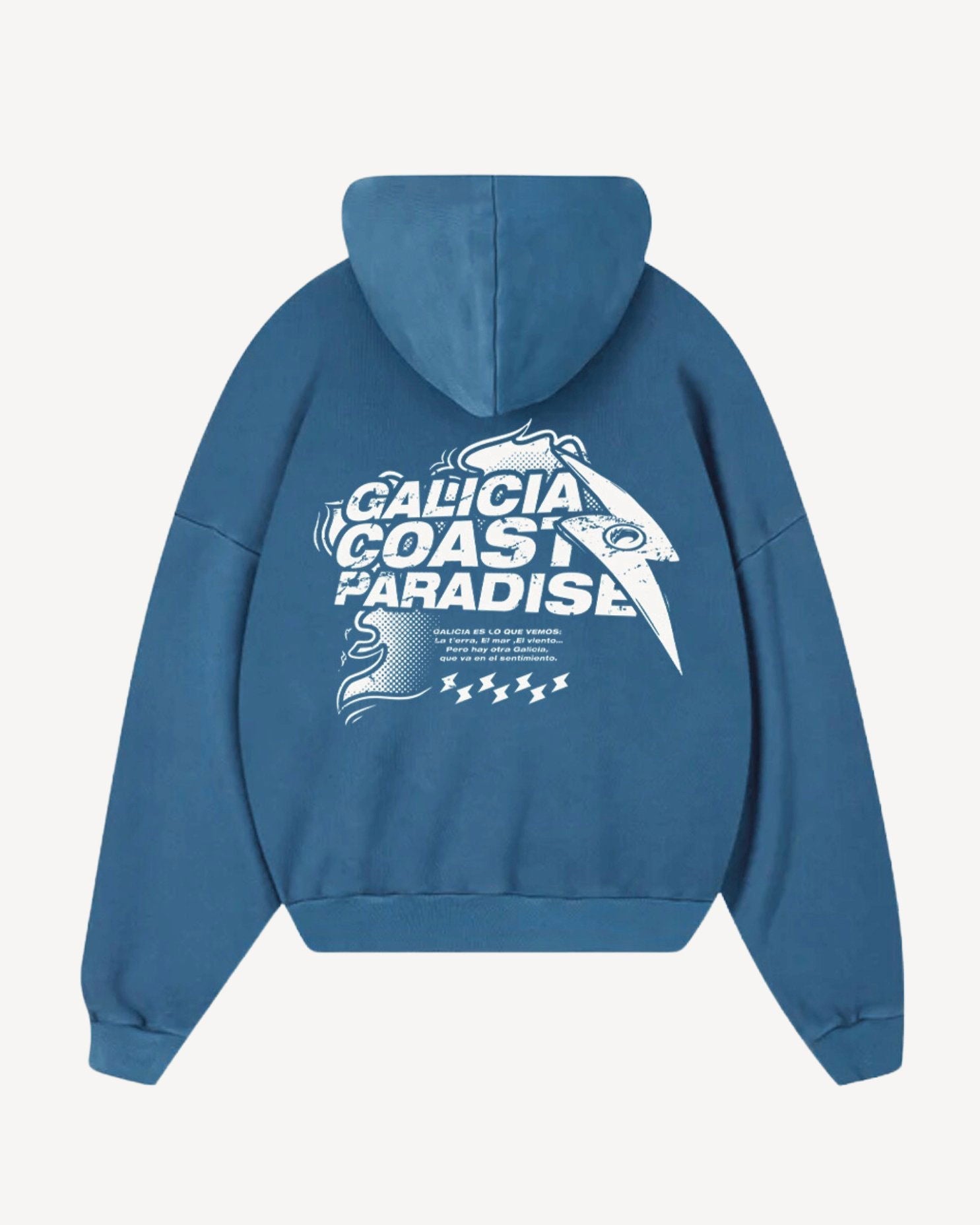 GALICIA BLUE HOODIE - Rakayo Crew