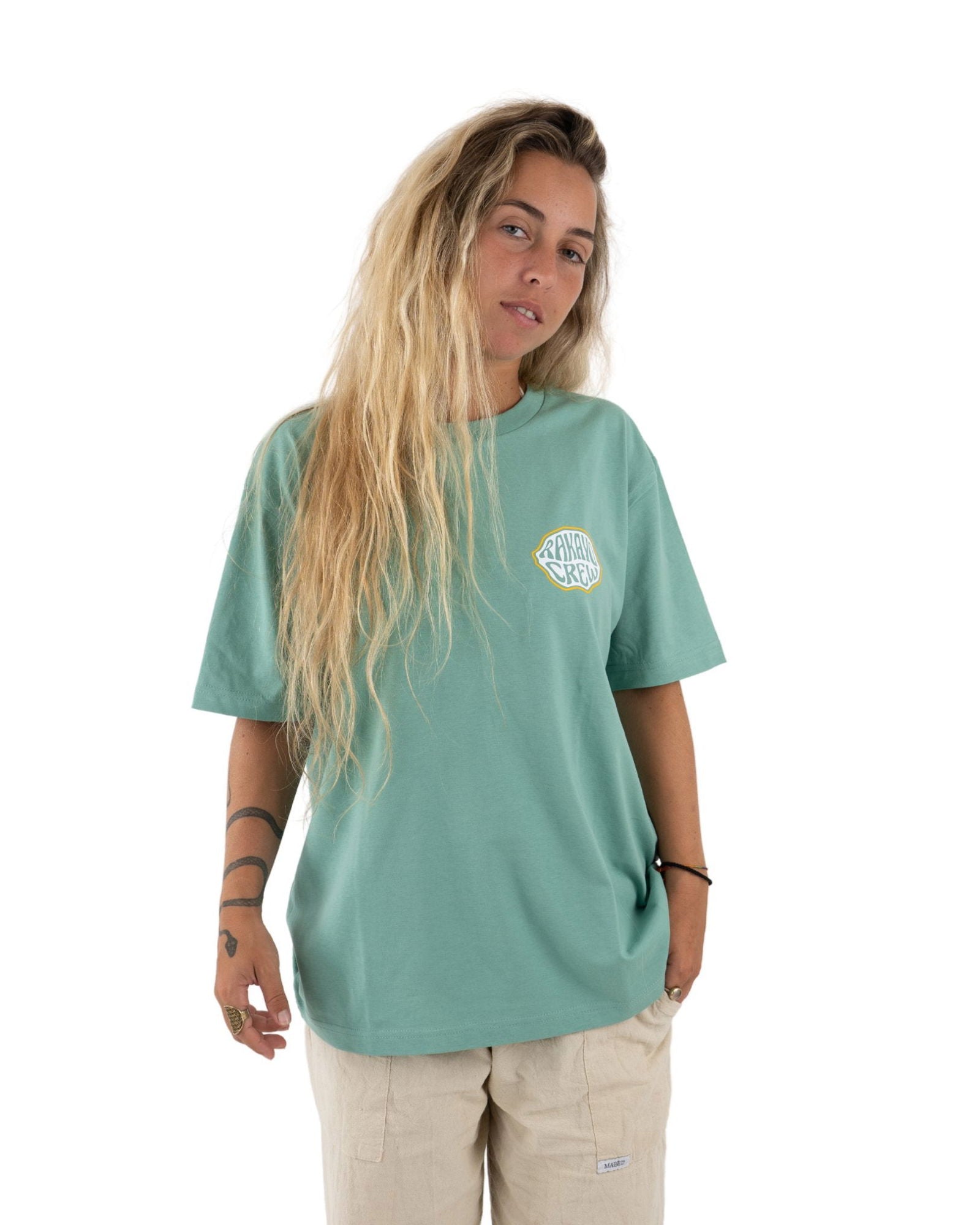 GREEN VOLT TEE - Rakayo Crew