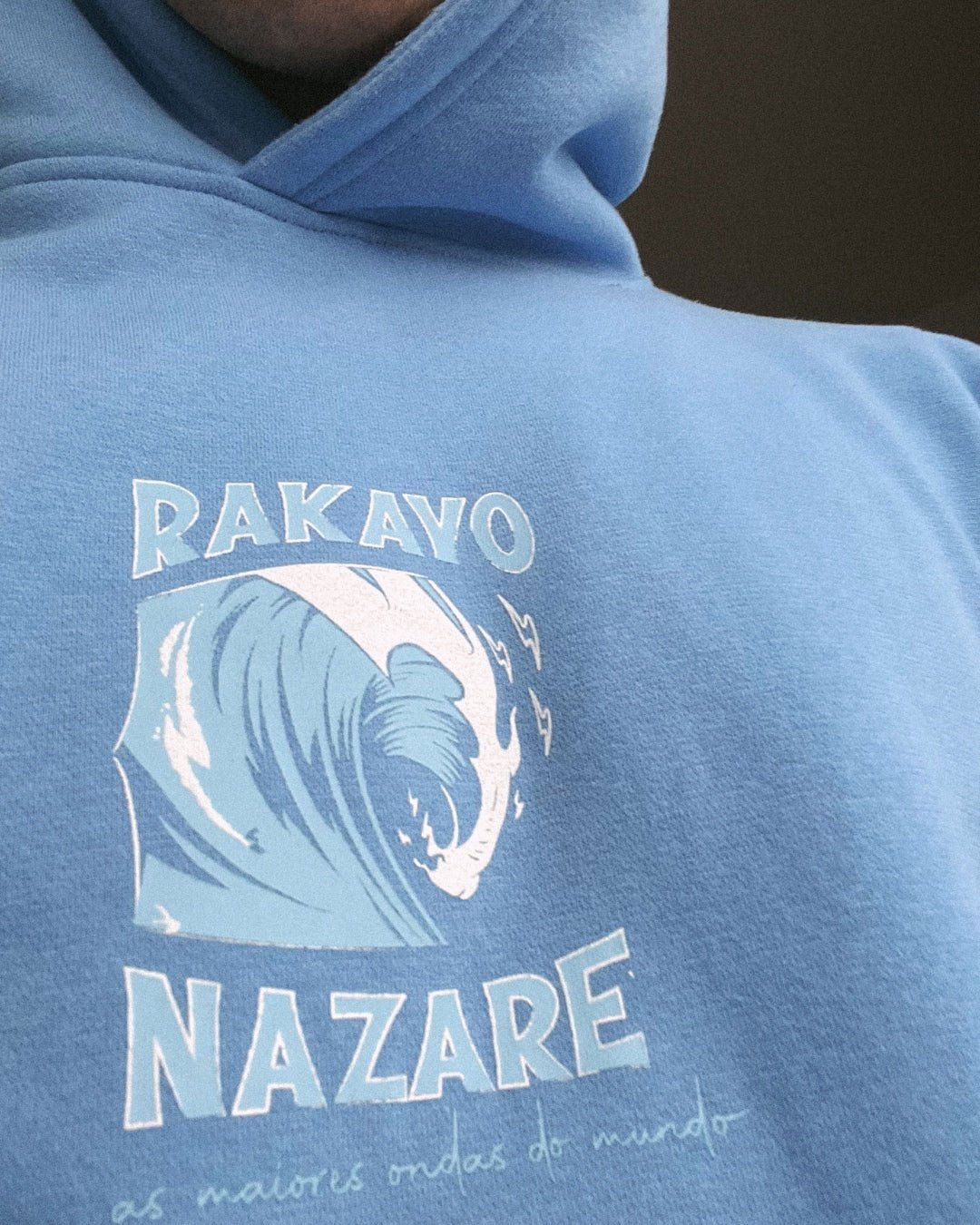 NAZARE BLUE HOODIE - Rakayo Crew