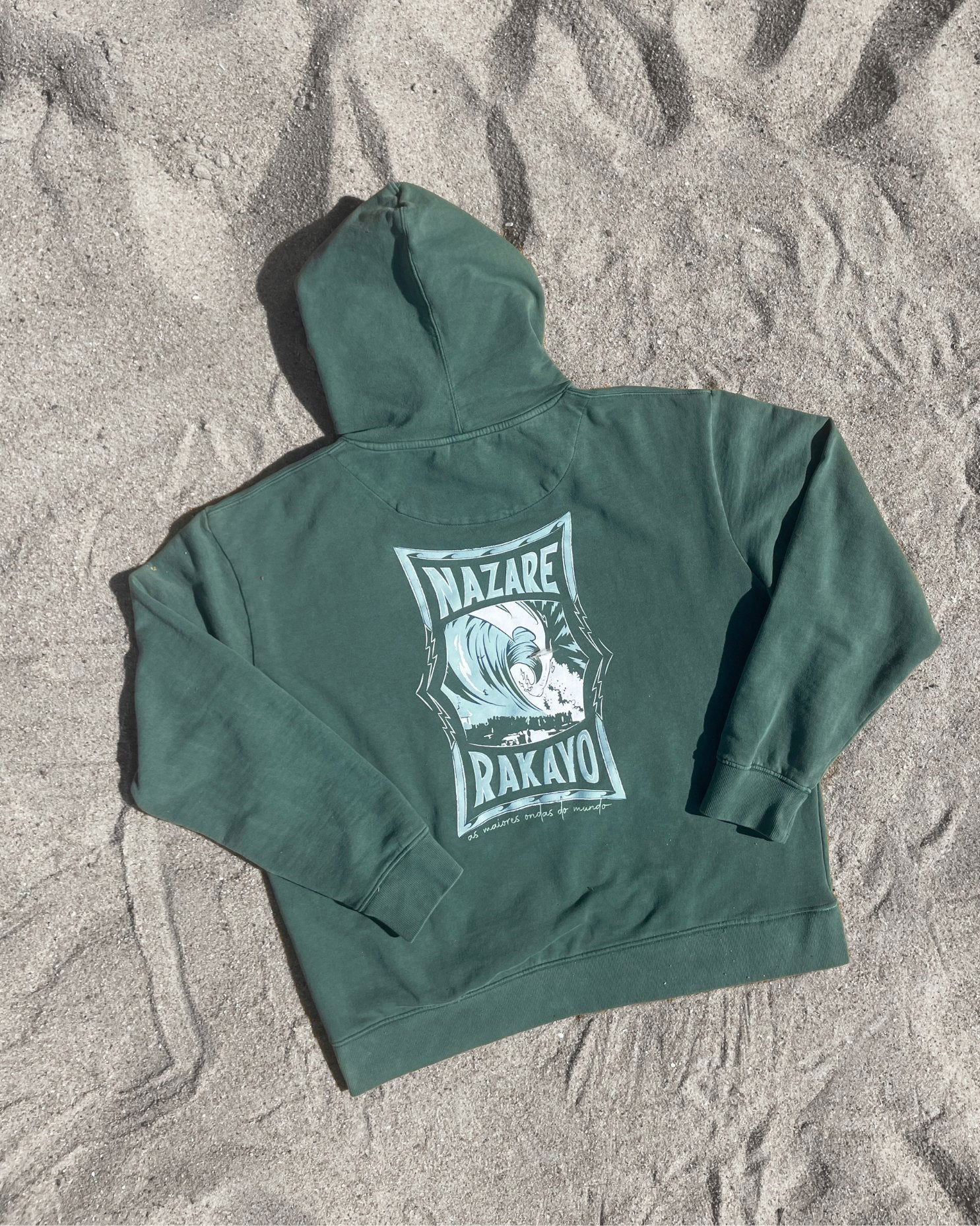 NAZARE GREEN HOODIE - Rakayo Crew